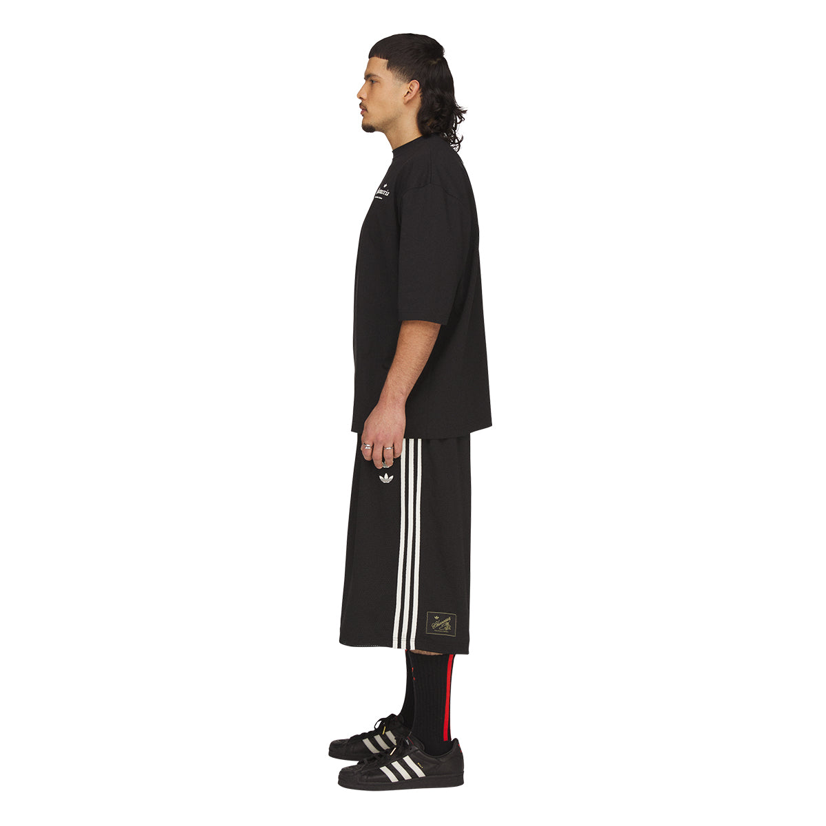 + Willy Chavarria Logo Tee 'Black'