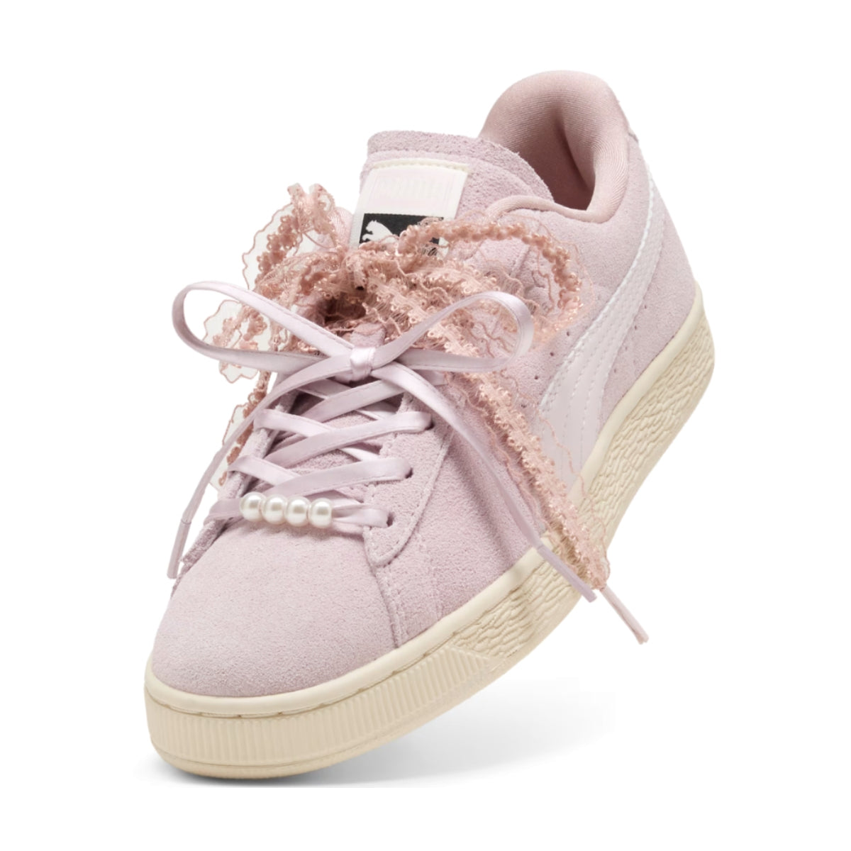 Wmns Suede Bloom 'Misty Pink Powder Pink'