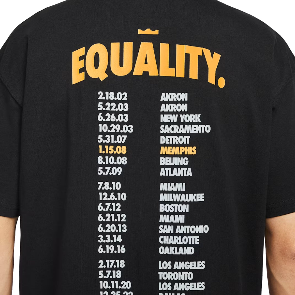 LeBron Honour The King Tee 'Black'