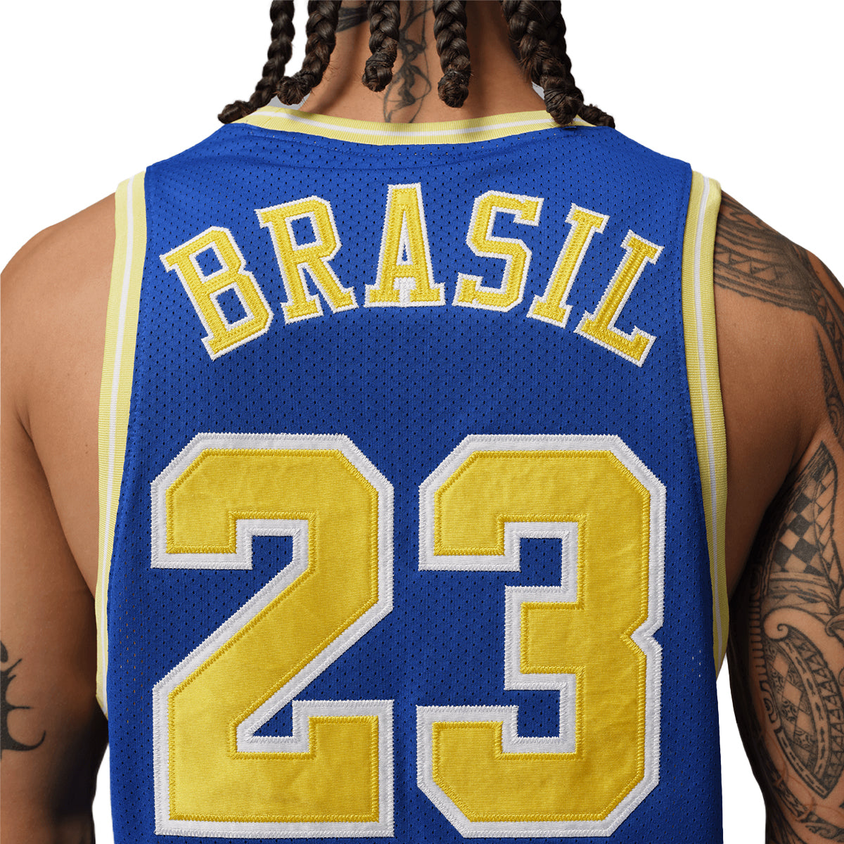 + Brasil Futebol Mesh Jersey 'Old Royal'
