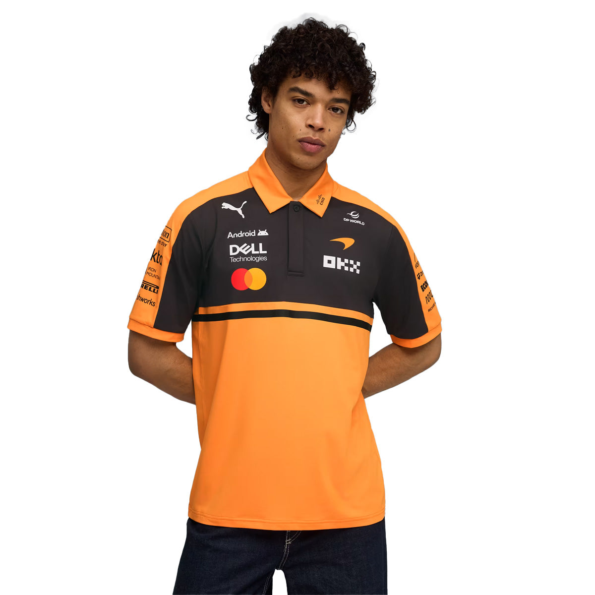 + McLaren Mastercard F1 Team Replica Polo 'Papaya'