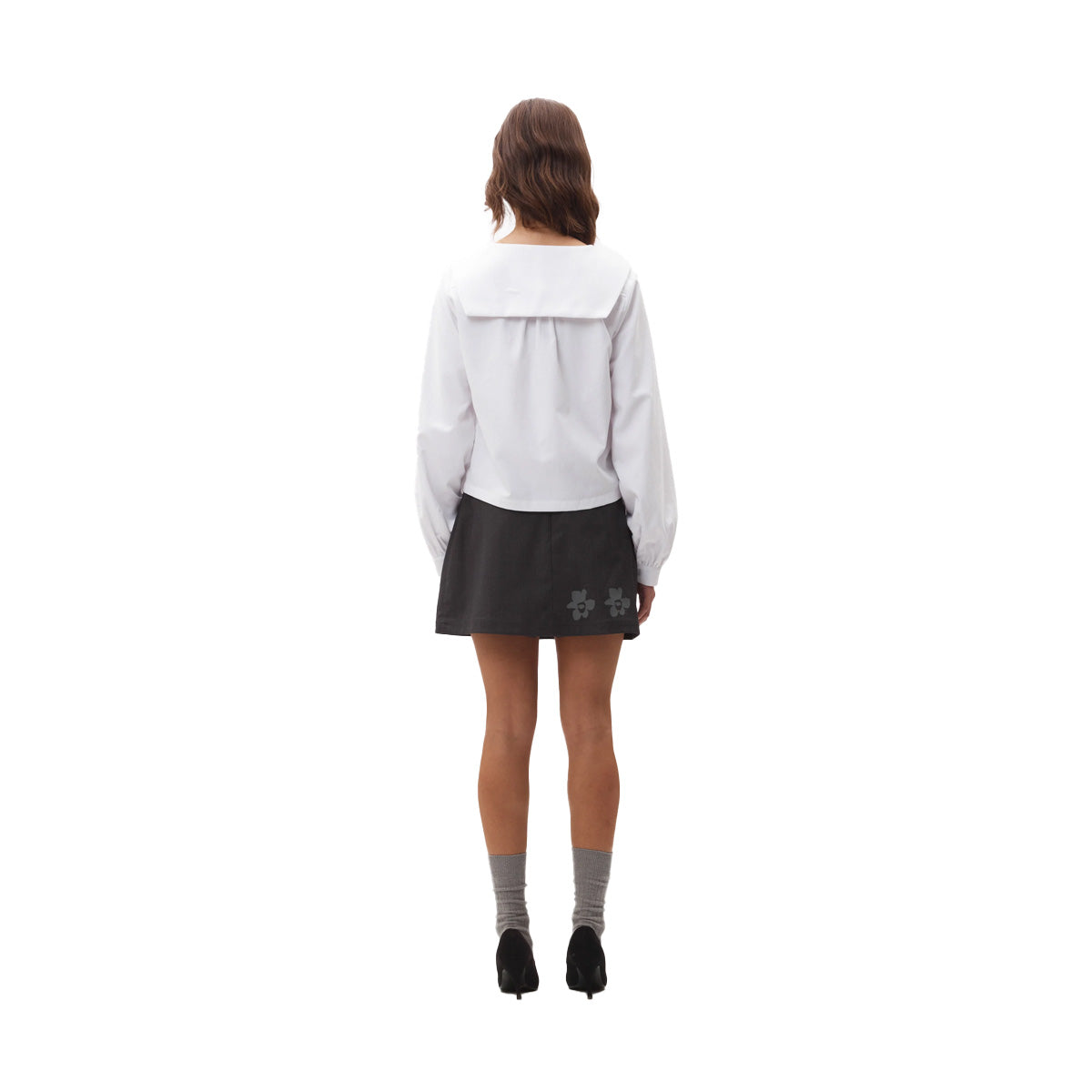 Gestures Skort 'Grey'
