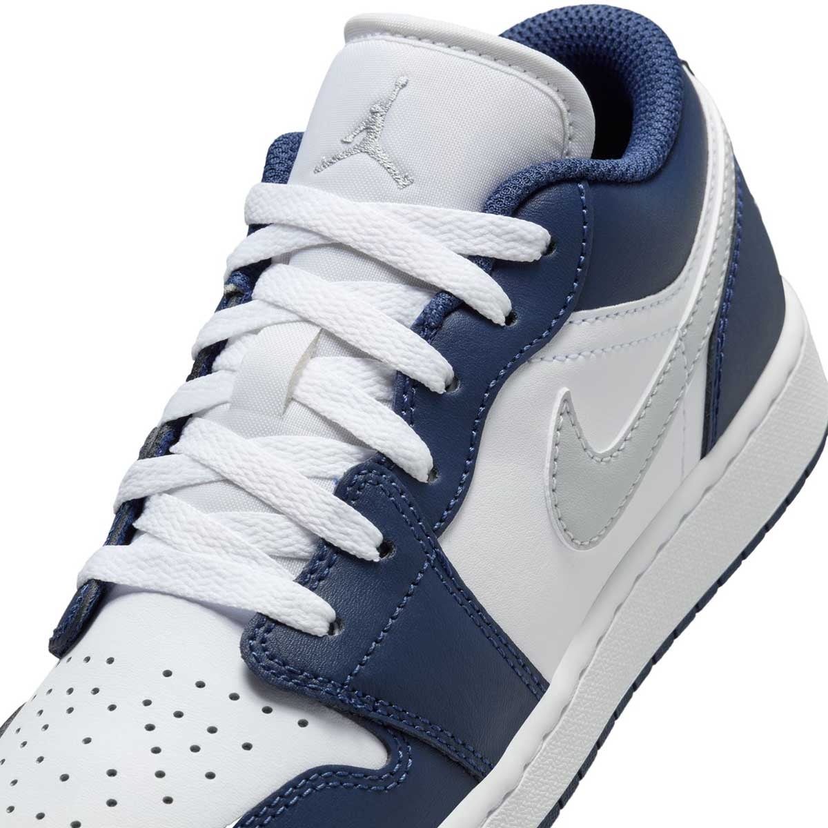 Kids Air Jordan 1 Low 'Midnight Navy White'