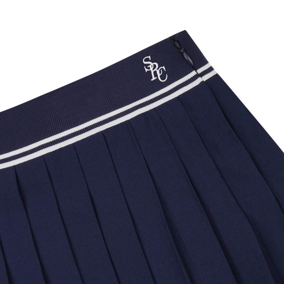 SRC Abigail Skirt 'Dark Navy Ecru'