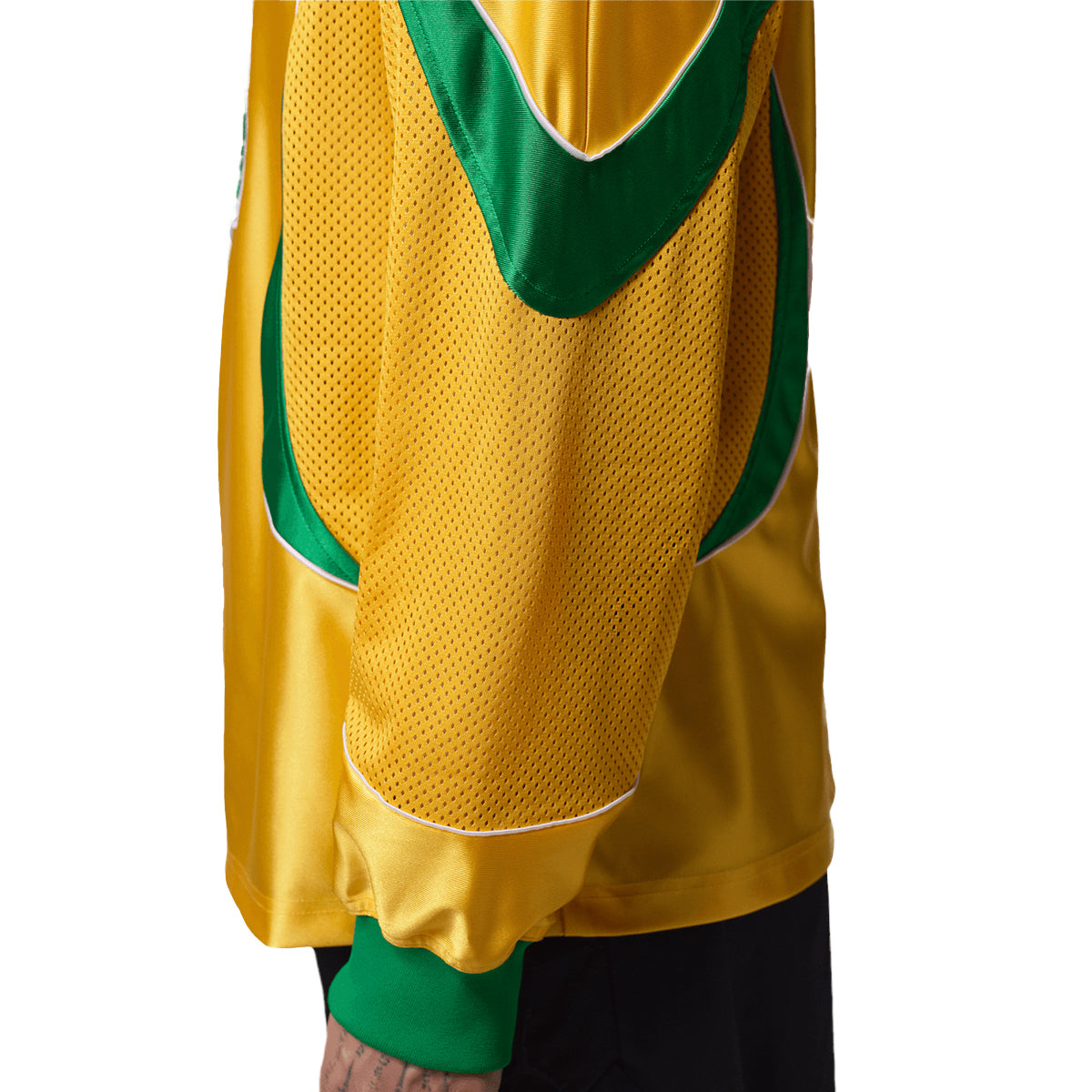 + Brasil Futebol Goalie Top 'Varsity Maize'