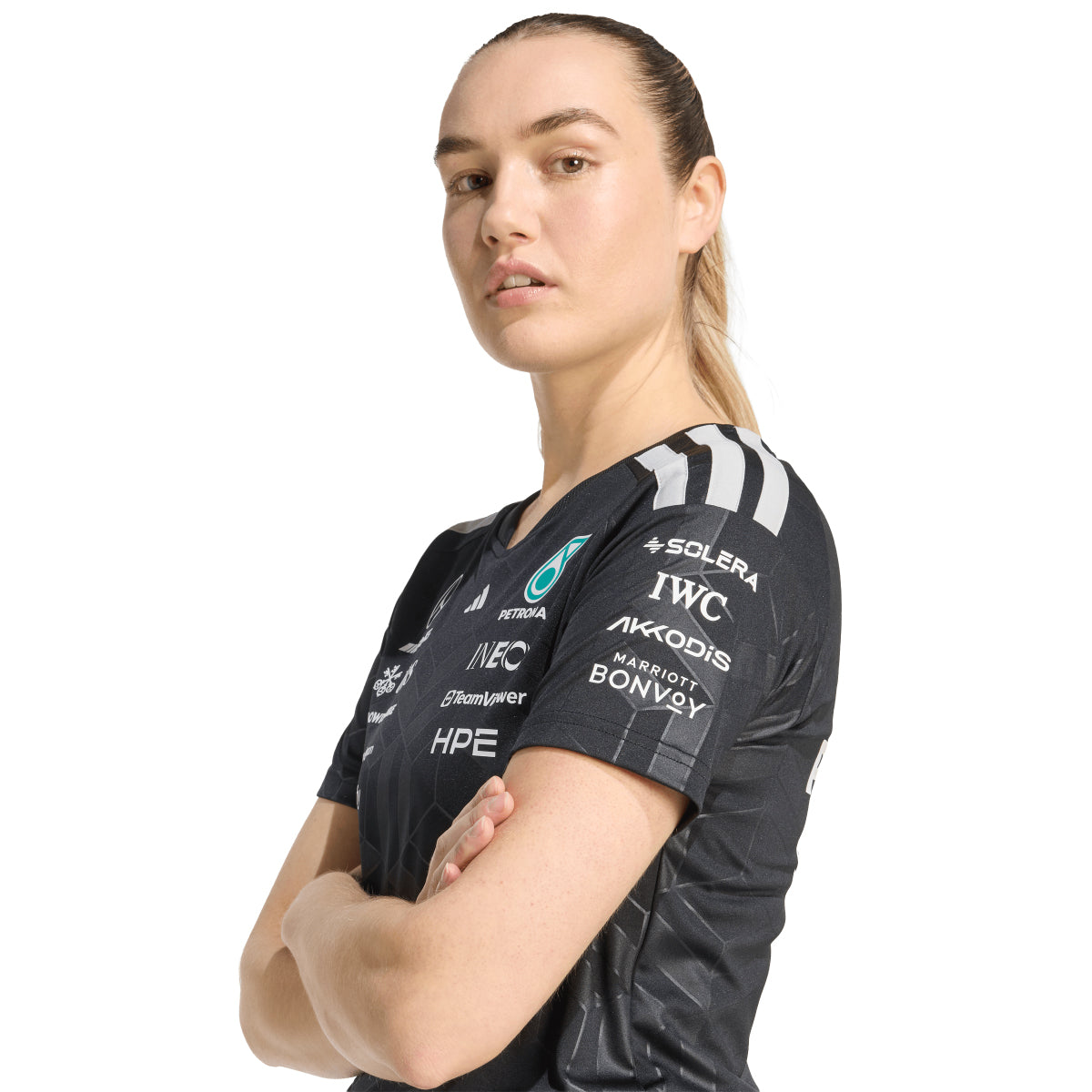 + Mercedes AMG Petronas Formula 1 Team Driver Jersey 'Black'