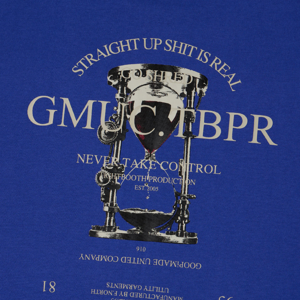 + TIGHTBOOTH SandGlass Tee 'Royal Blue'