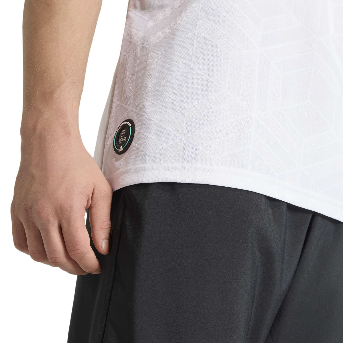 + Mercedes AMG Petronas F1 Team Driver Jersey Authentic 'White'