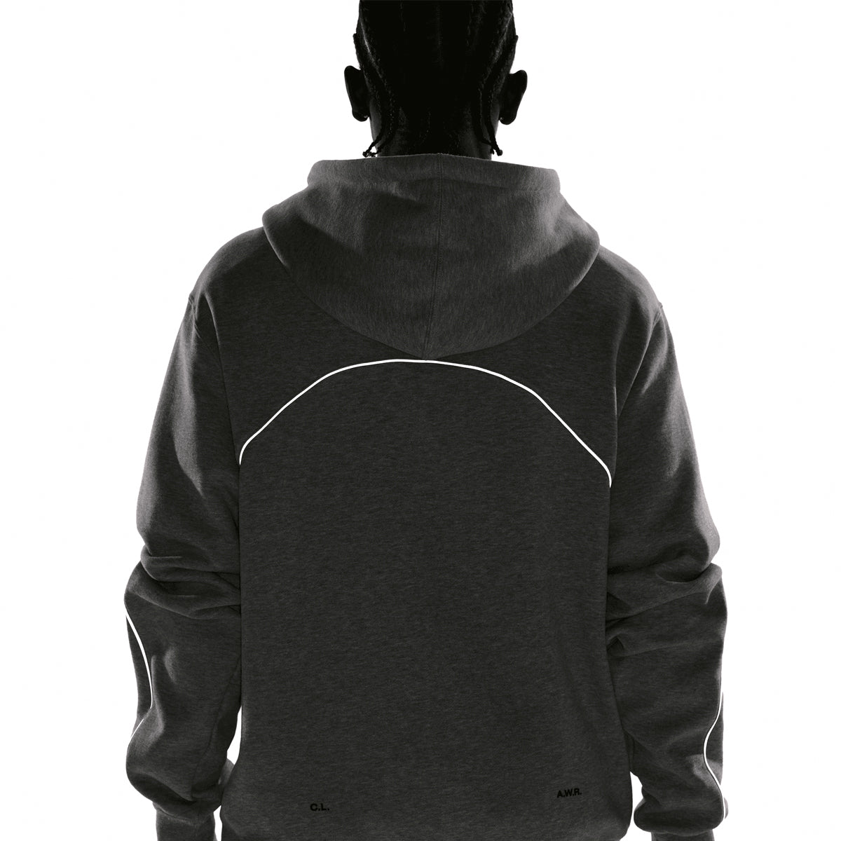 + Nocta Caridnal Stock Fleece CS Hoodie 2 'Dark Grey Heather'