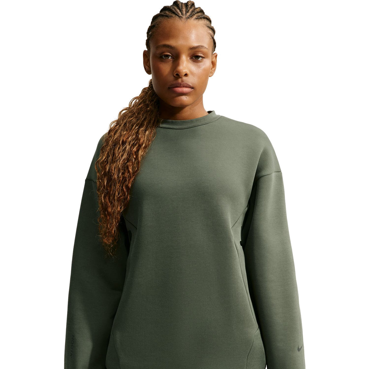+ NOCTA Trapeziud-Cut Crew-Neck Pullover 'Twilight Marsh'