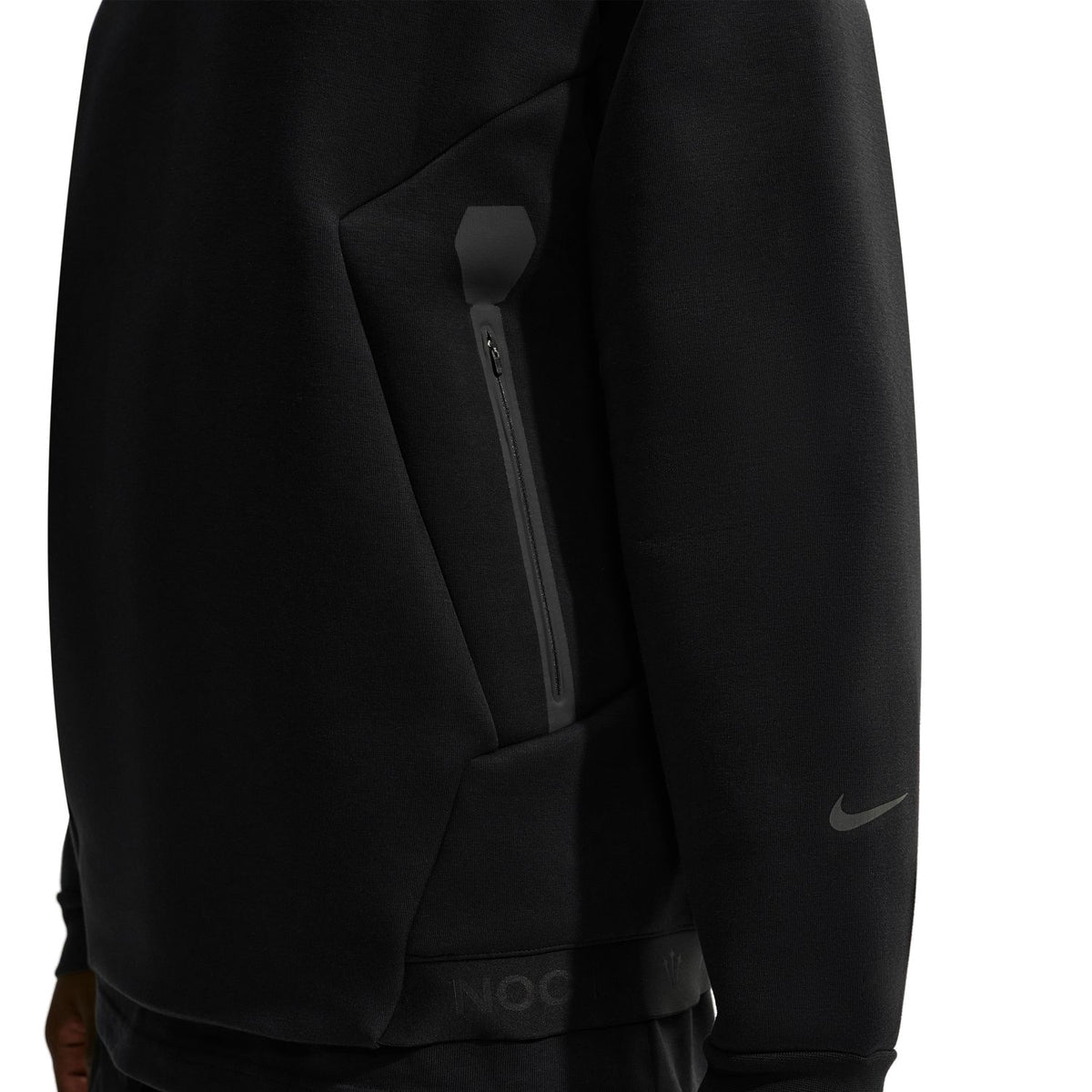 + NOCTA Trapeziud-Cut Crew-Neck Pullover 'Black'