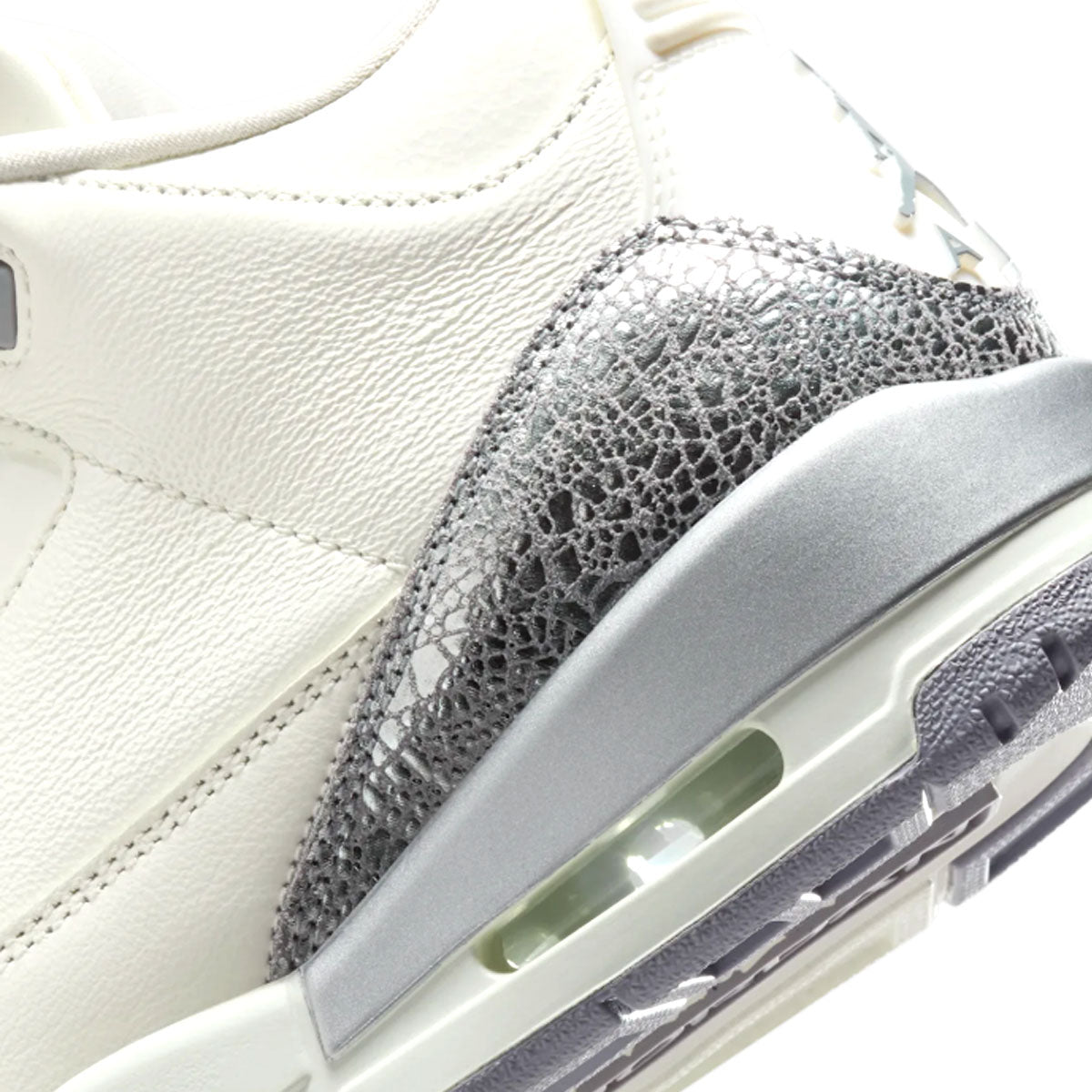Wmns Air Jordan 3 Retro 'Sail Cement Grey'