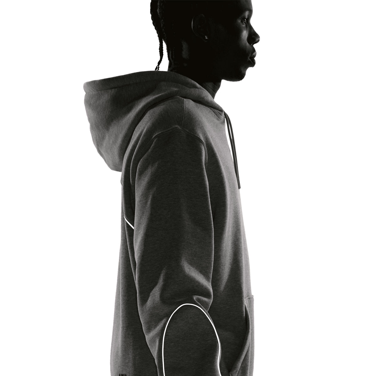 + Nocta Caridnal Stock Fleece CS Hoodie 2 'Dark Grey Heather'