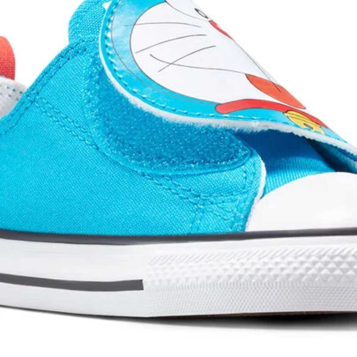 + Doraemon Toddlers Chuck Taylor All Star Easy On 'Hawaiian Ocean White'