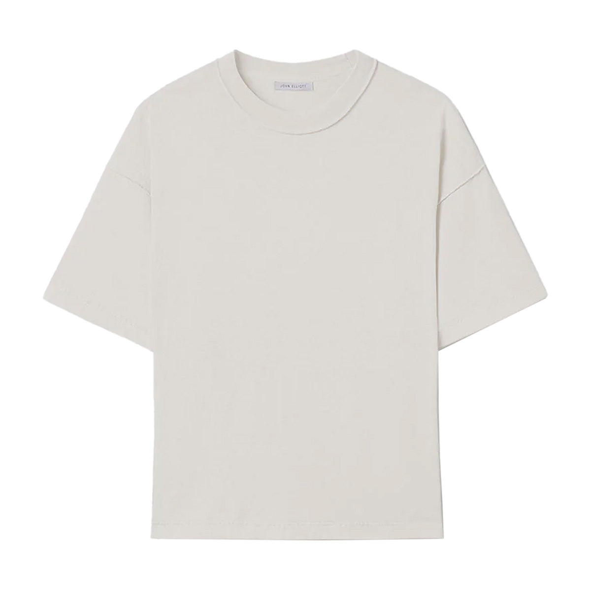Reversed Cropped Tee 'Salt'