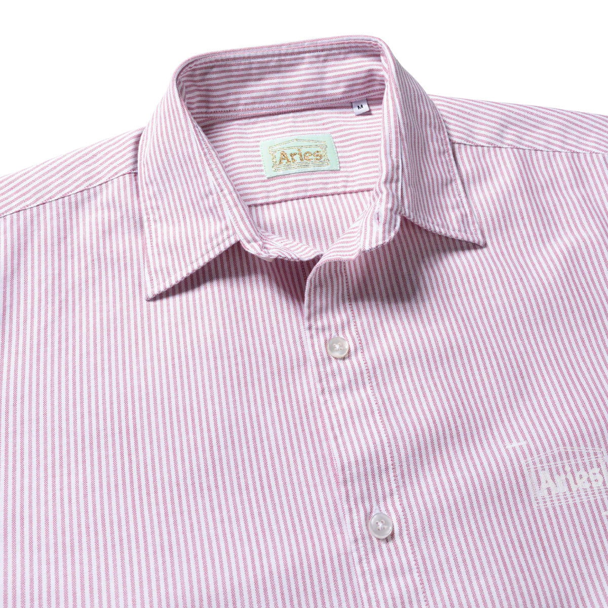 Oxford Stripe Shirt 'Red'