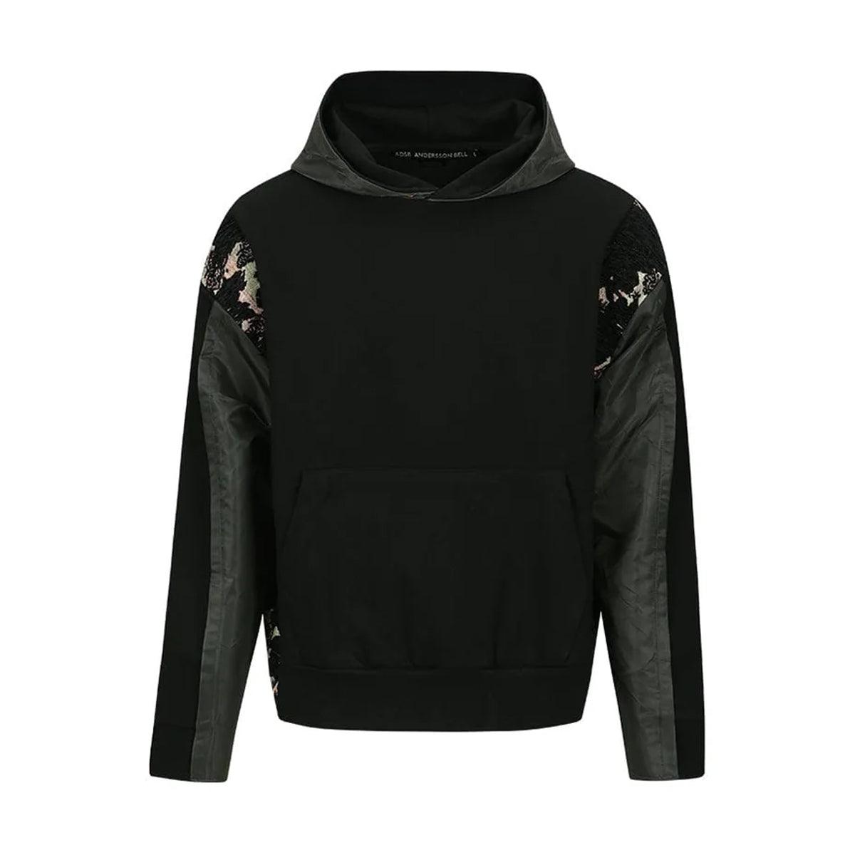 SEOUL23 Contrast Hoodie 'Black'
