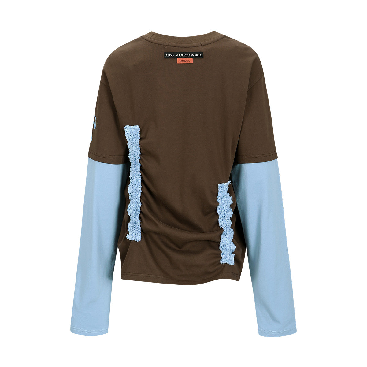 Essential Frill Tee 'Brown'