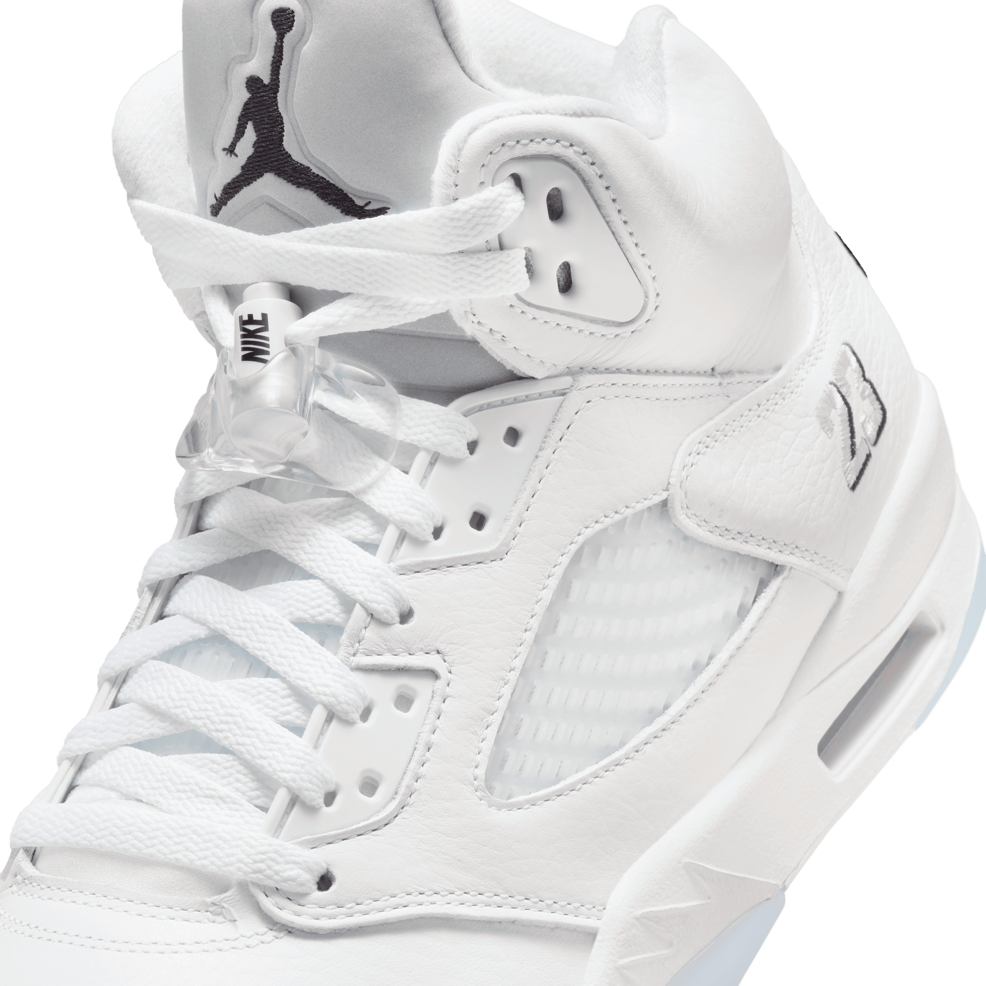 Air Jordan 5 Retro OG 'White Metallic Silver'