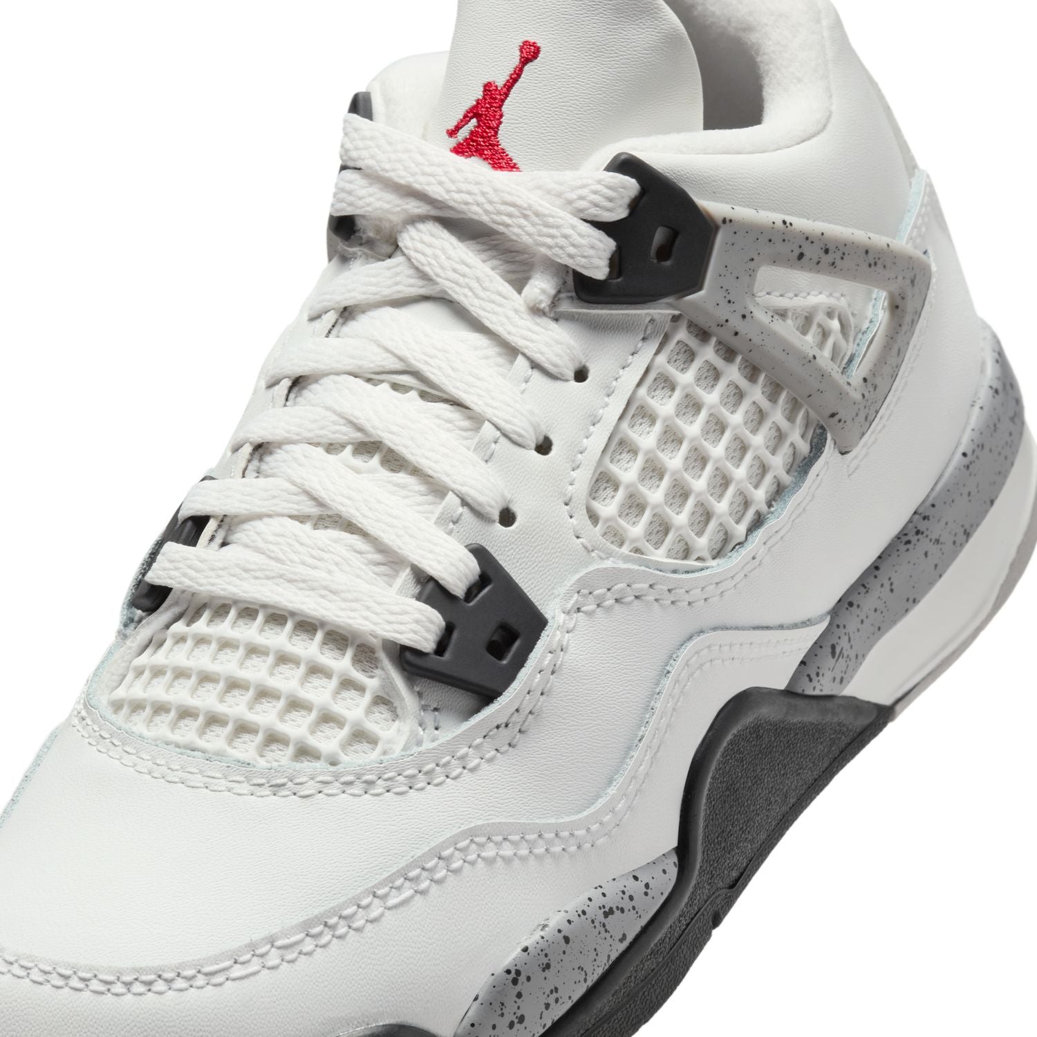 Kids Air Jordan 4 Retro 'White Cement'