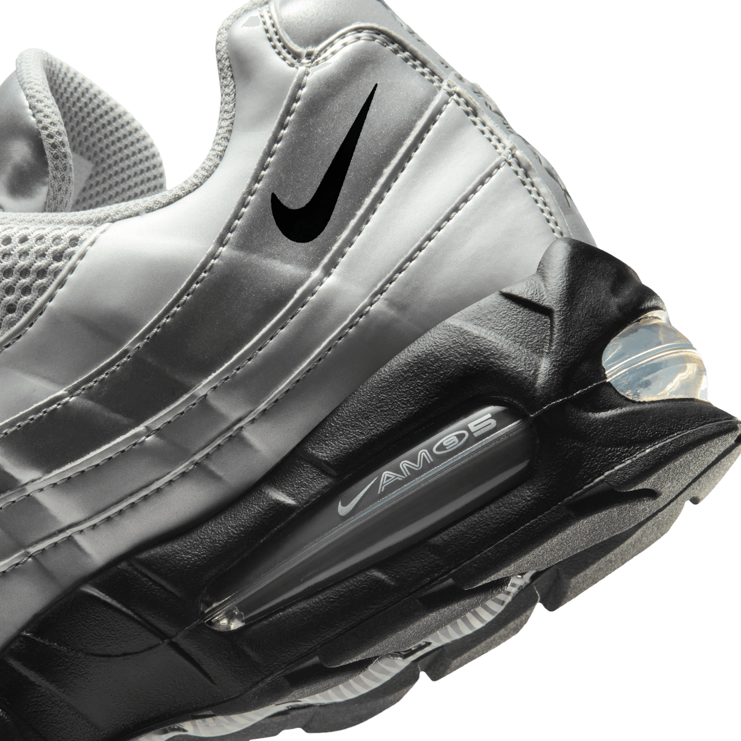 Air Max 95 Big Bubble SE 'Total 90 Metallic Silver'
