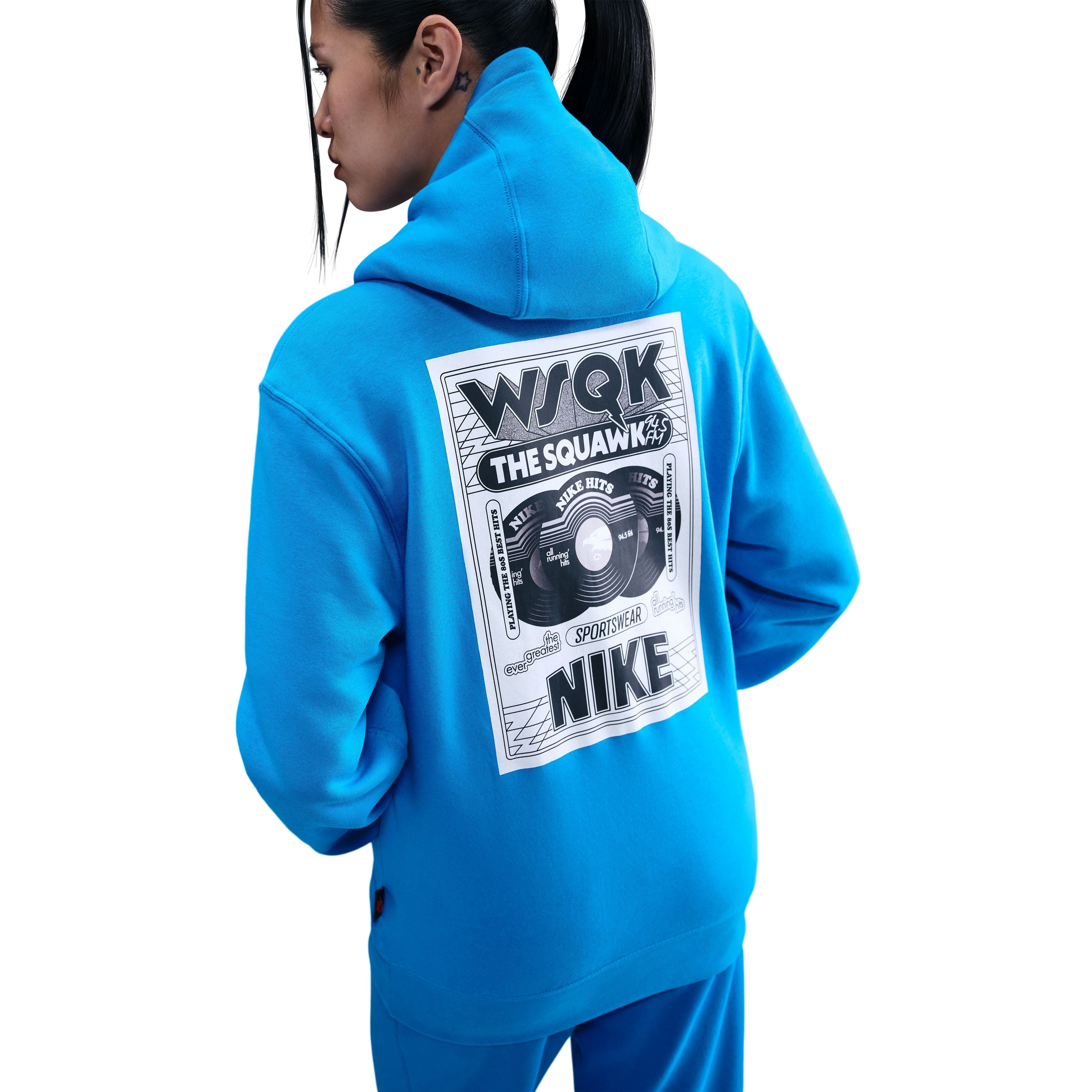 + Stranger Things Pullover Hoodie 'Light Photo Blue'