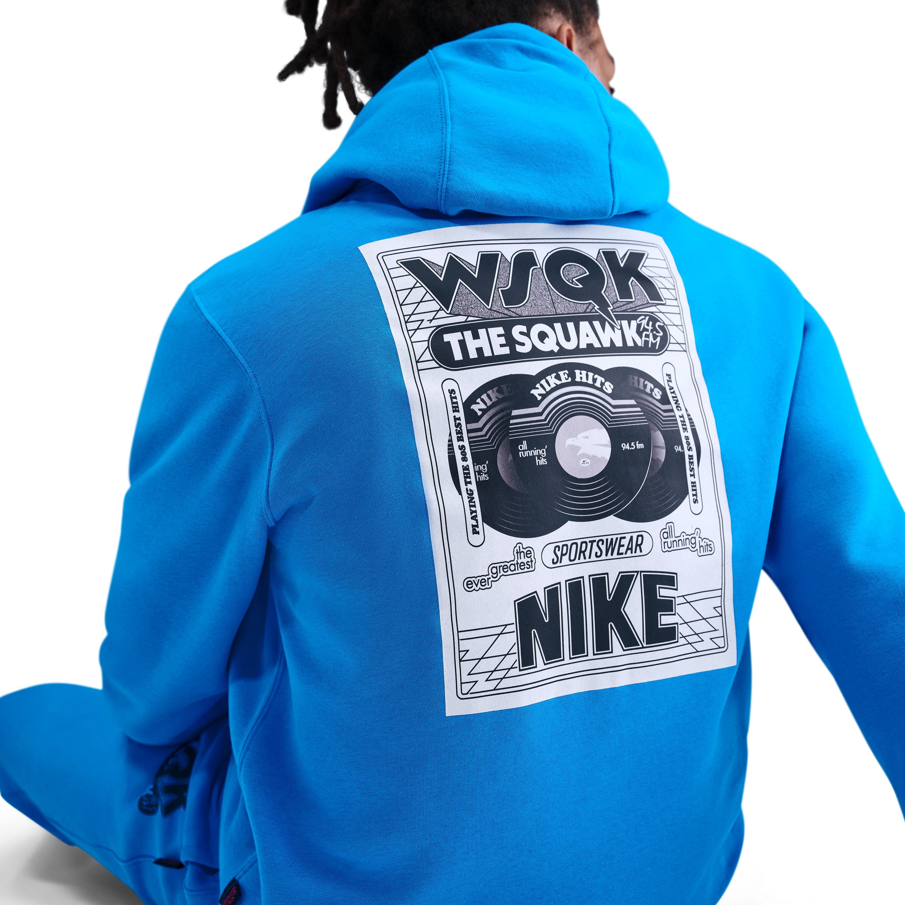 + Stranger Things Pullover Hoodie 'Light Photo Blue'