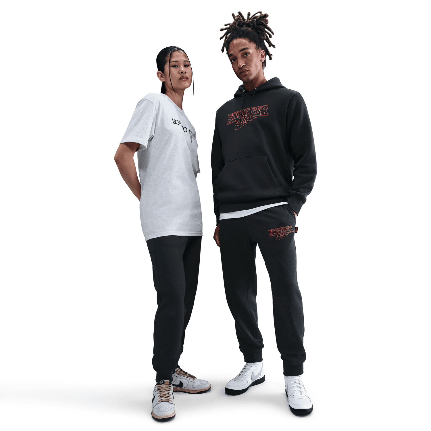 + Stranger Things Fleece Pants 'Black'