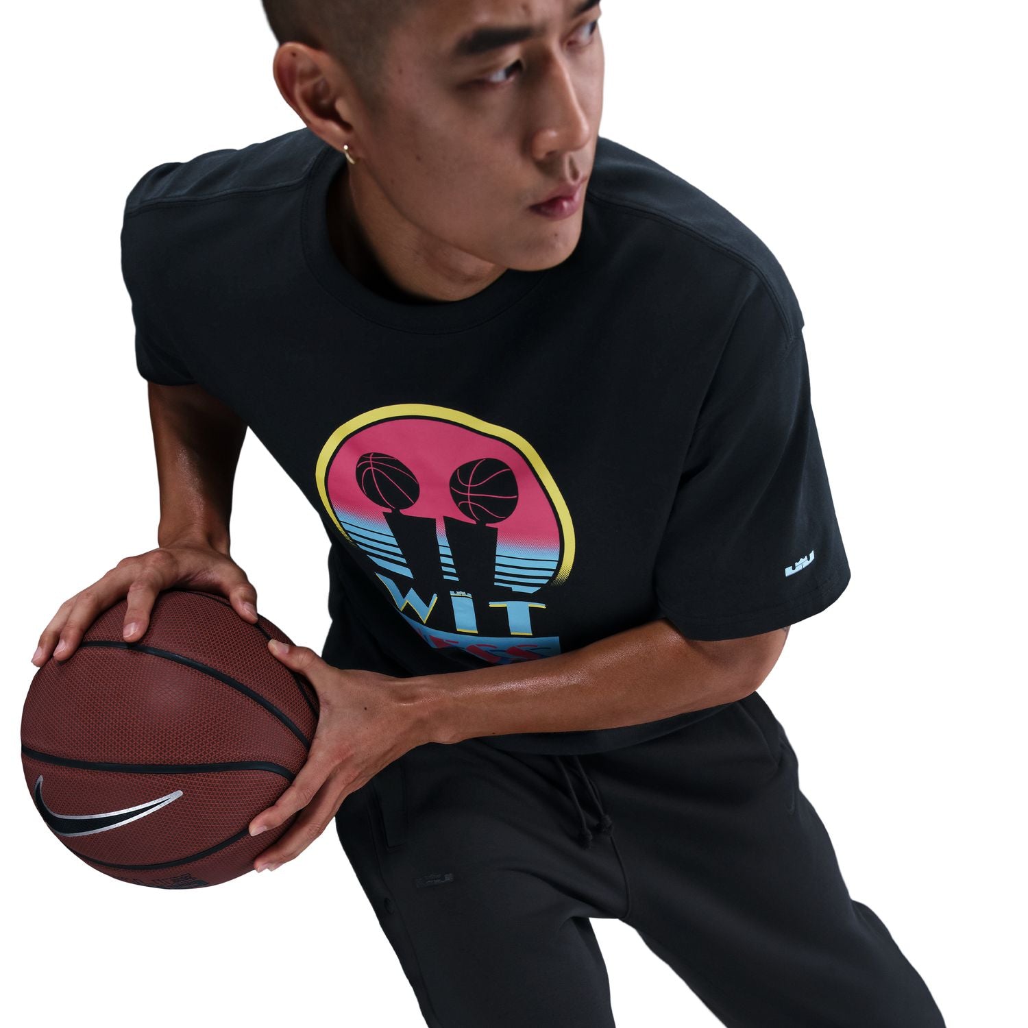 LeBron Miami Twice Tee 'Black'