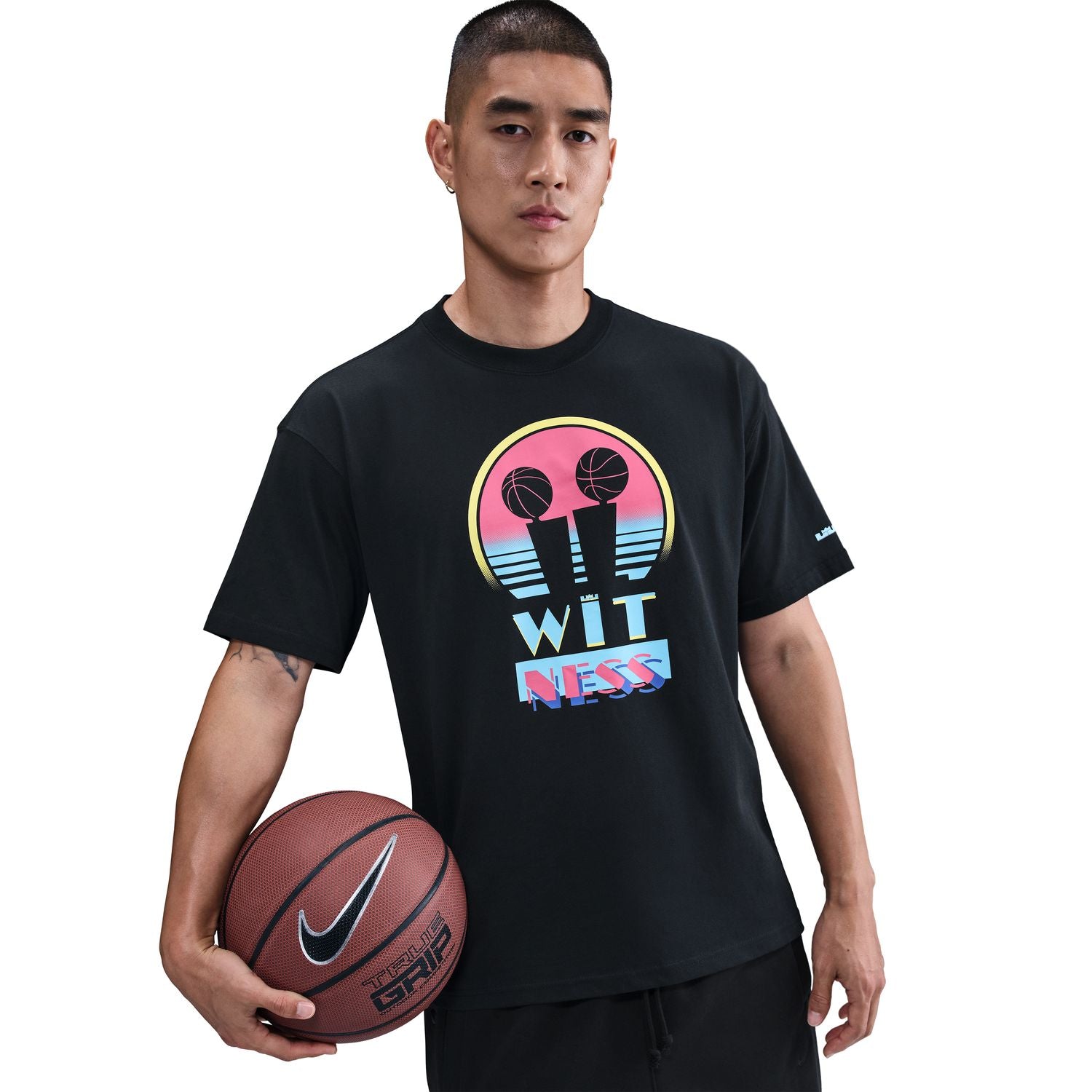 LeBron Miami Twice Tee 'Black'