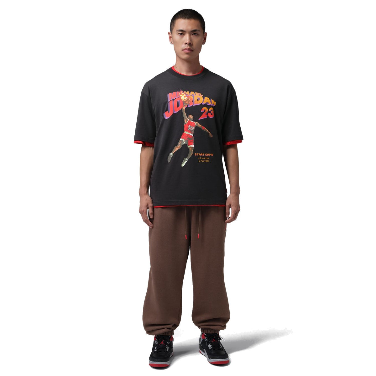 Brooklyn Graphic Tee 'Off Noir'