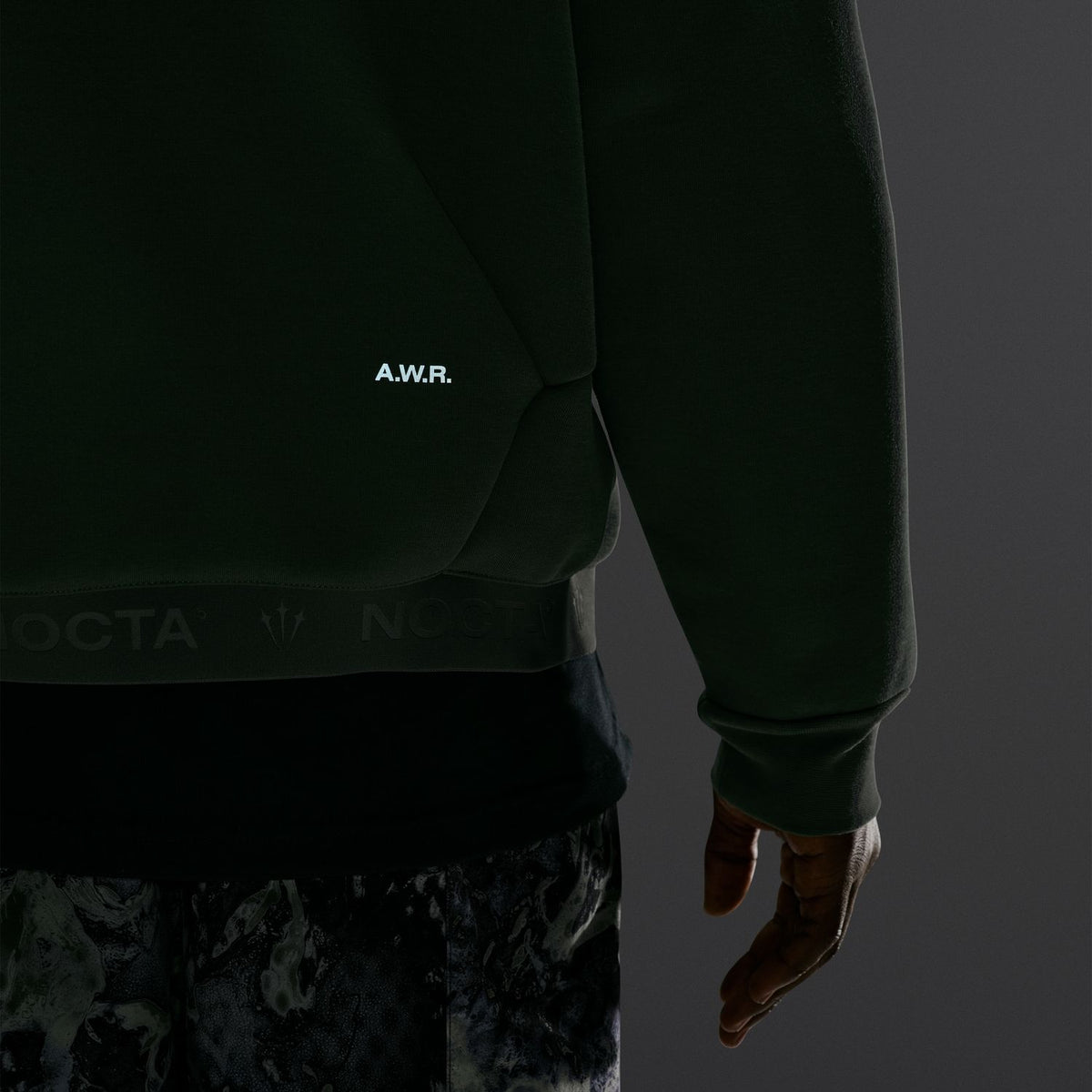 + NOCTA Trapeziud-Cut Crew-Neck Pullover 'Twilight Marsh'