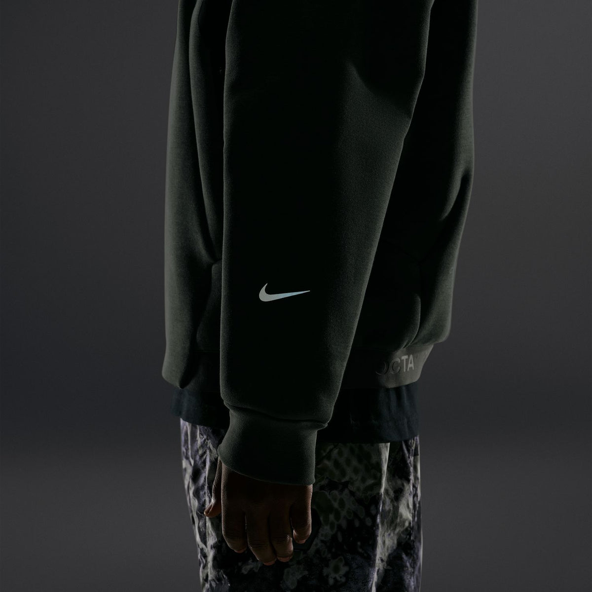 + NOCTA Trapeziud-Cut Crew-Neck Pullover 'Twilight Marsh'