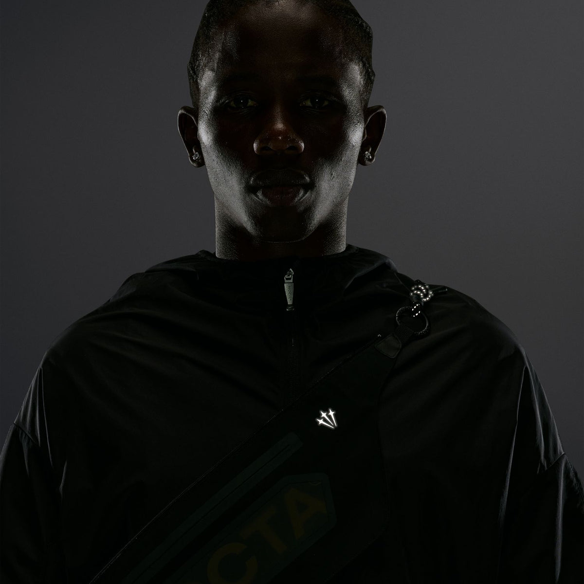 + NOCTA Shroud Cut Track Jacket 'Black'