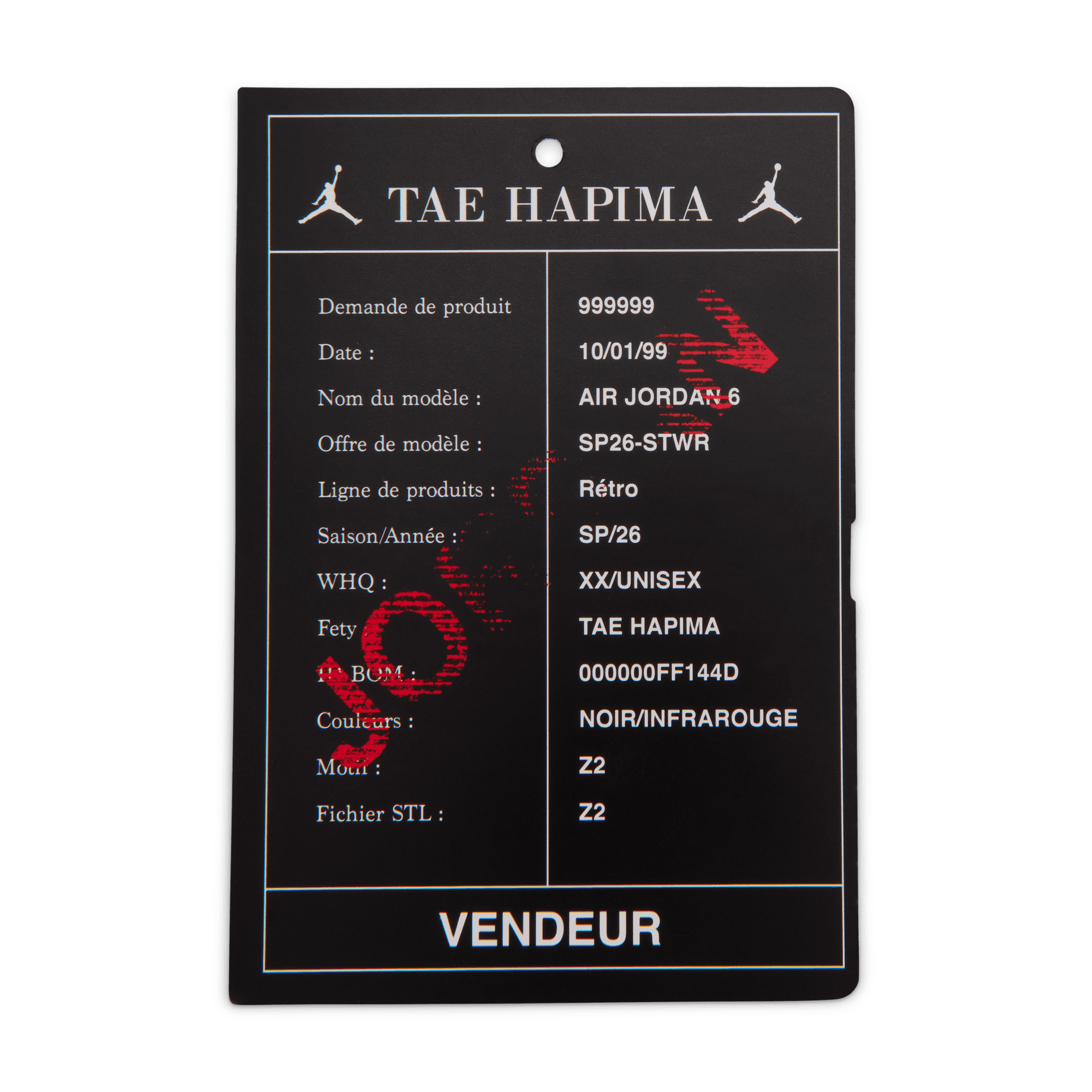 Kids Air Jordan 6 Retro 'Infrared Salesman'