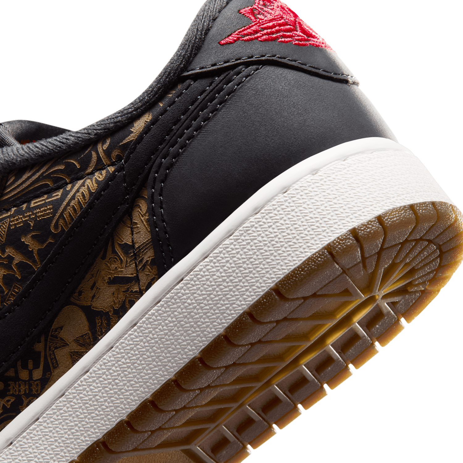 Kids Air Jordan 1 Retro Low OG 'Laser Black'