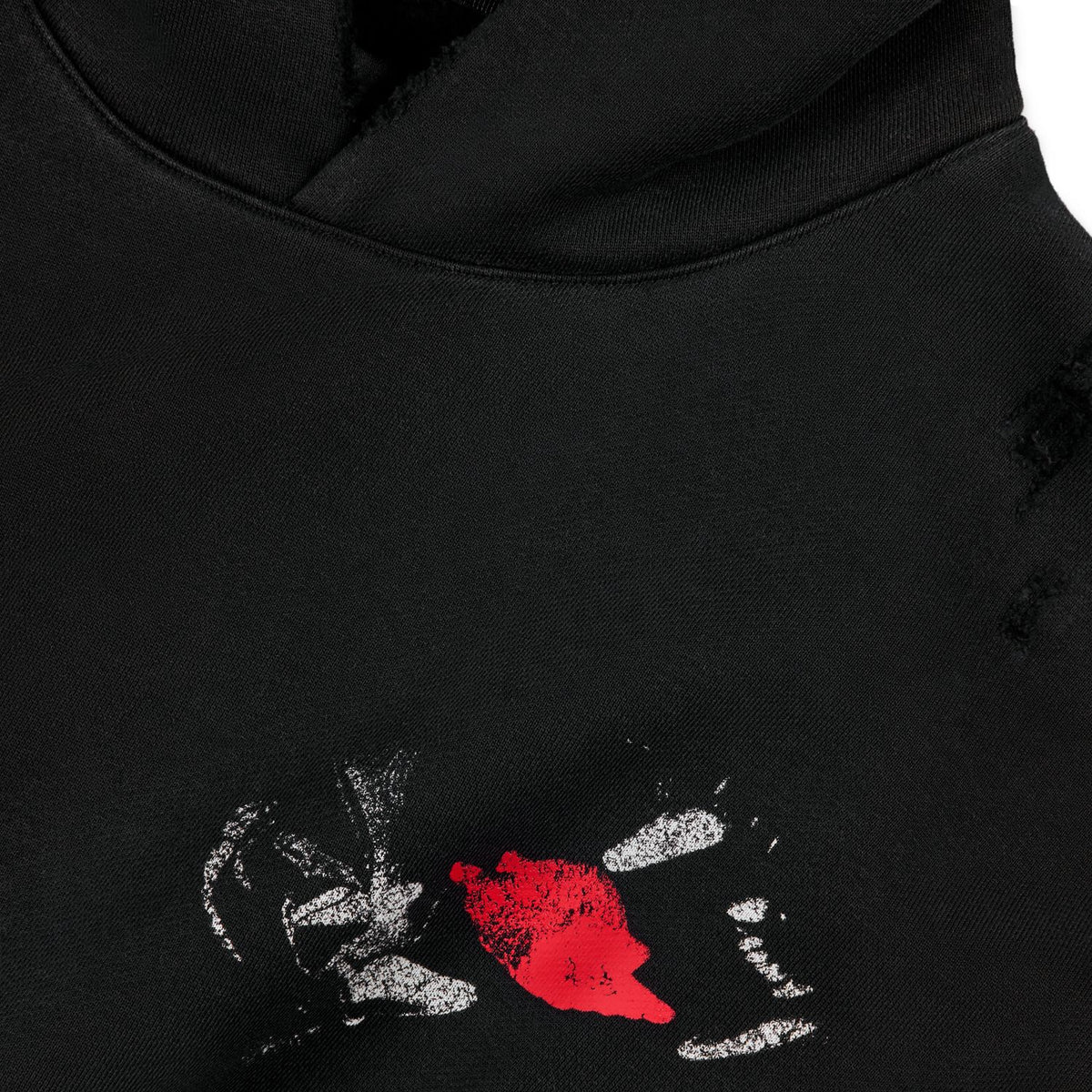 Black Cat Pullover Hoodie 'Black'
