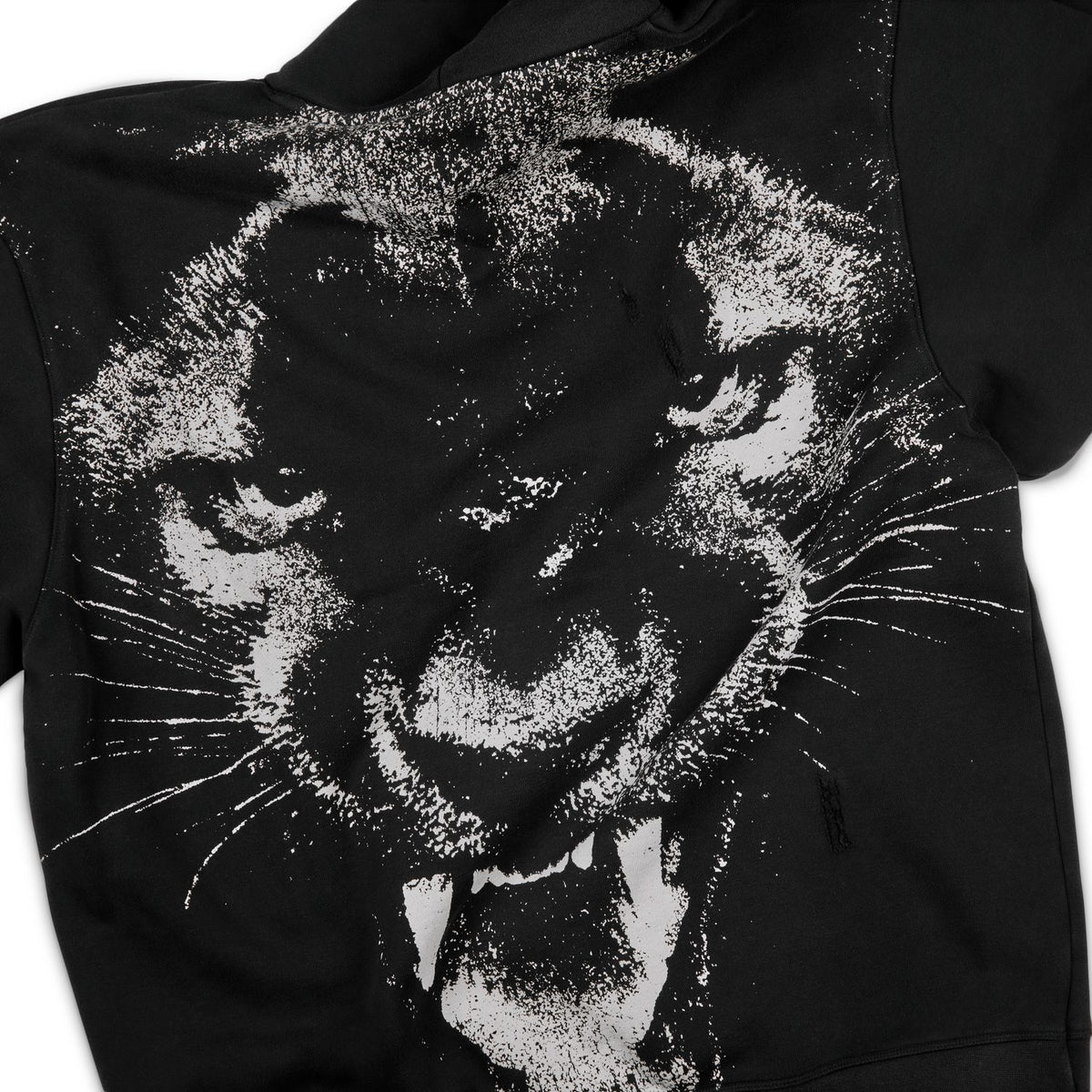 Black Cat Pullover Hoodie 'Black'
