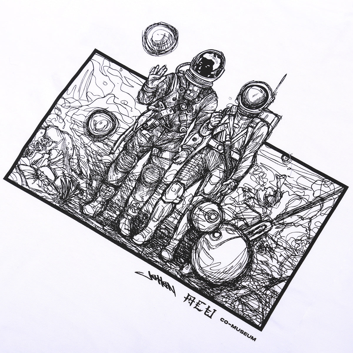 + Jahan Loh + Co-Museum + ACU Shanghai New Moon Tee 'White'