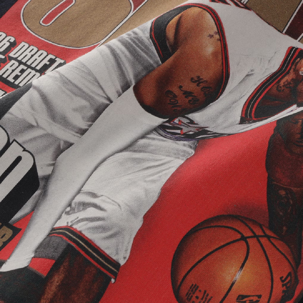 NBA Slam T-Shirt Allen Iverson Philadelphia 76ers 'Black'