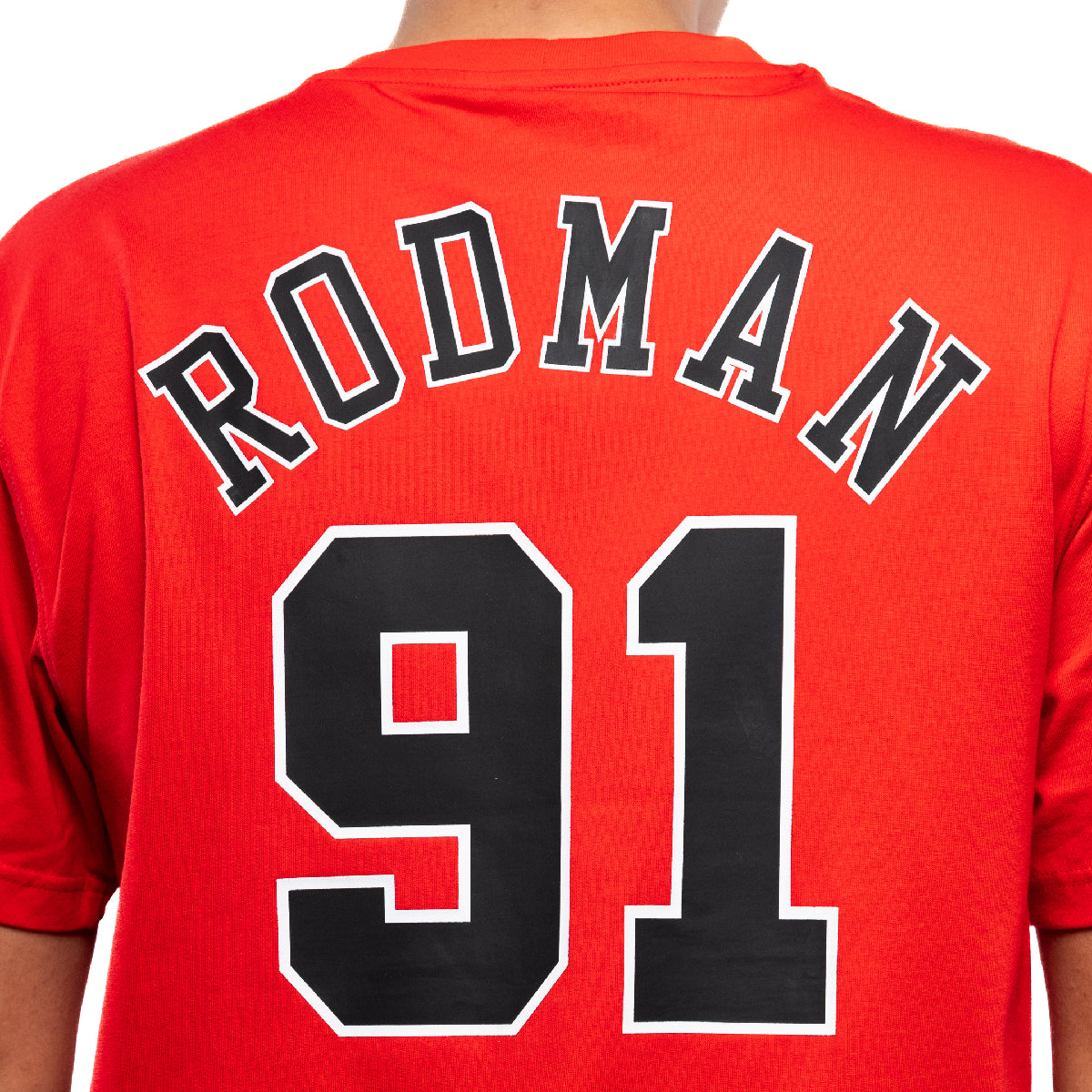 NBA Player N&N T-Shirt Dennis Rodman Chicago Bulls 'Red'