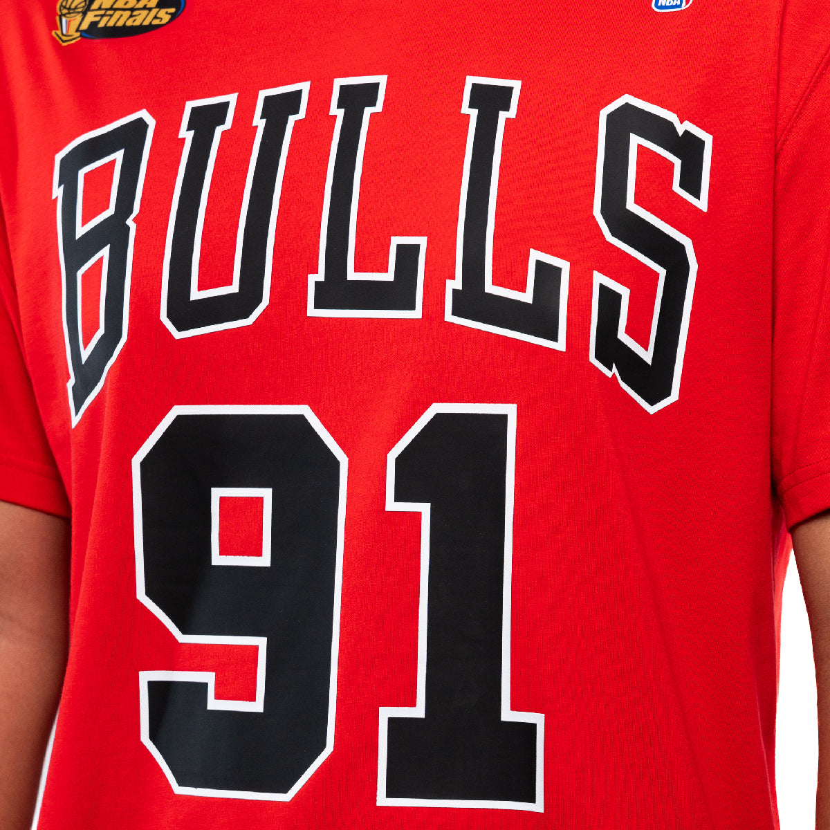 NBA Player N&N T-Shirt Dennis Rodman Chicago Bulls 'Red'