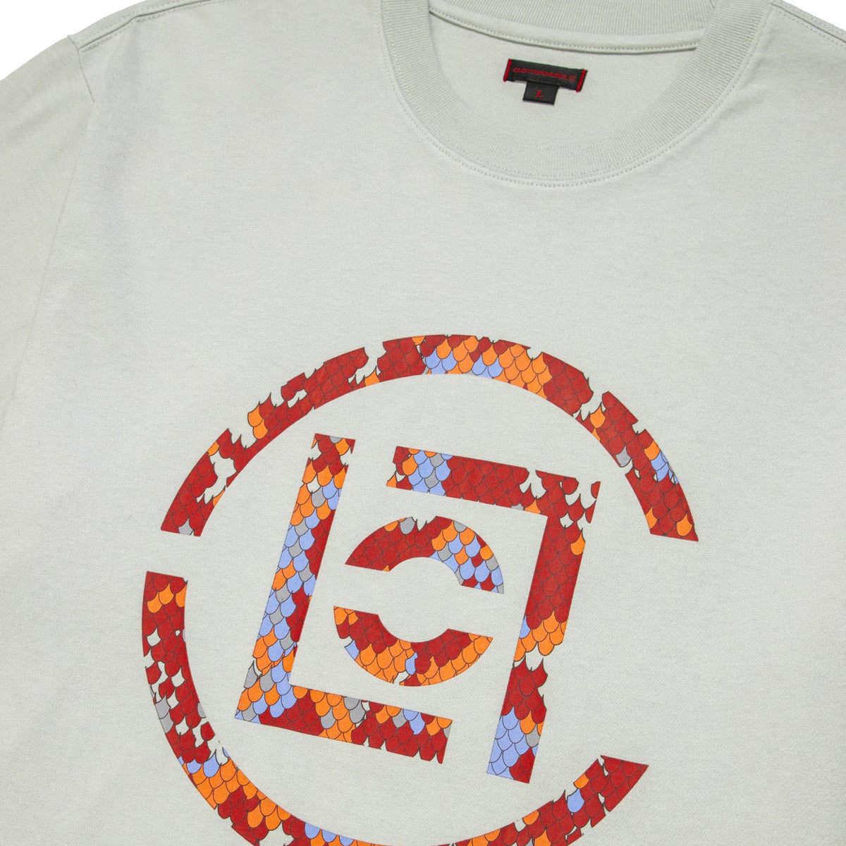Snake Logo Tee 'Grey'