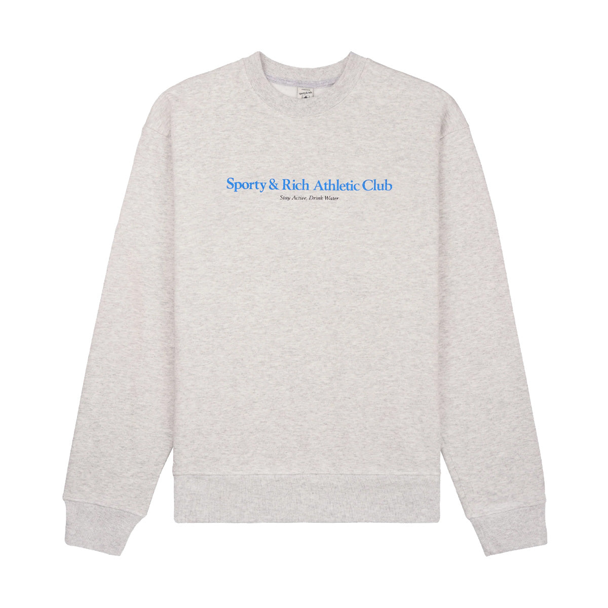 Athletic Club Crewneck Sweatshirt 'Heather Grey'