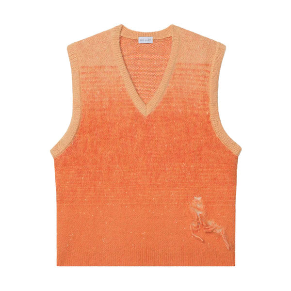 John Elliott Gradient Mohair Vest 'Sunkist' – HealthdesignShops