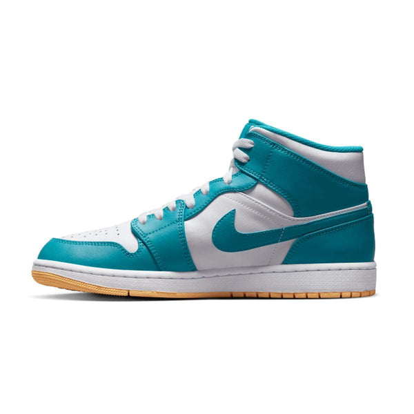 nike air jordan mid turquoise