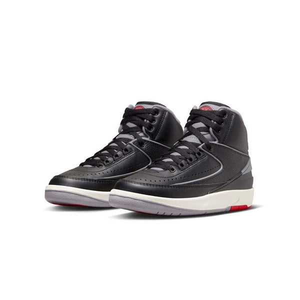 Air jordan 2 sales black and red