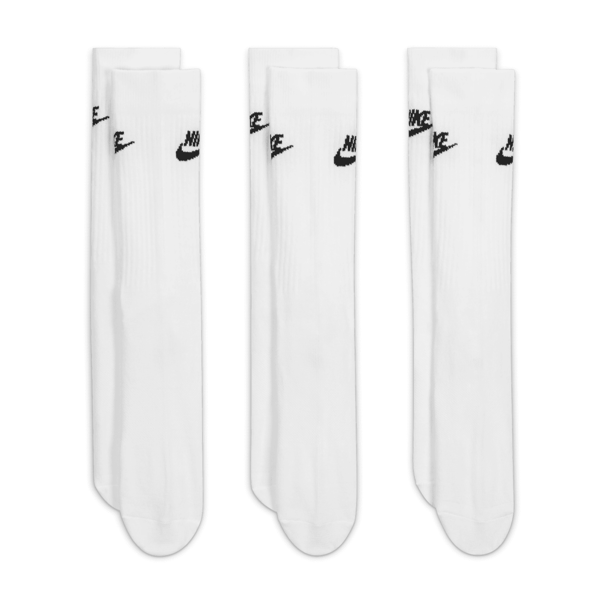 Everyday Essential Crew Socks 3-Pack 'White'