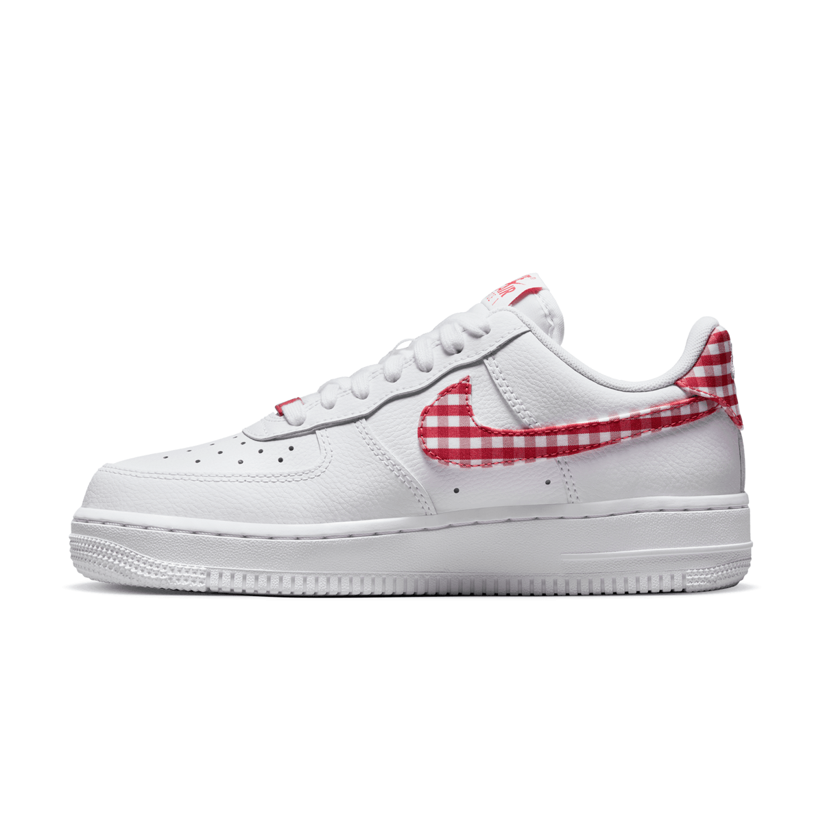 Wmns Air Force 1 ’07 'Gingham Red'