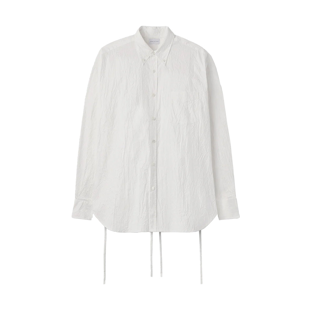Crinkled Kimono Shirt 'White'